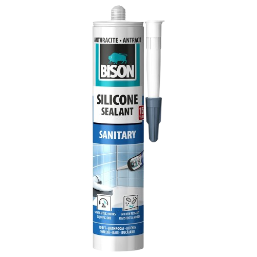 Silicon sanitar Antracit Bison 280ml